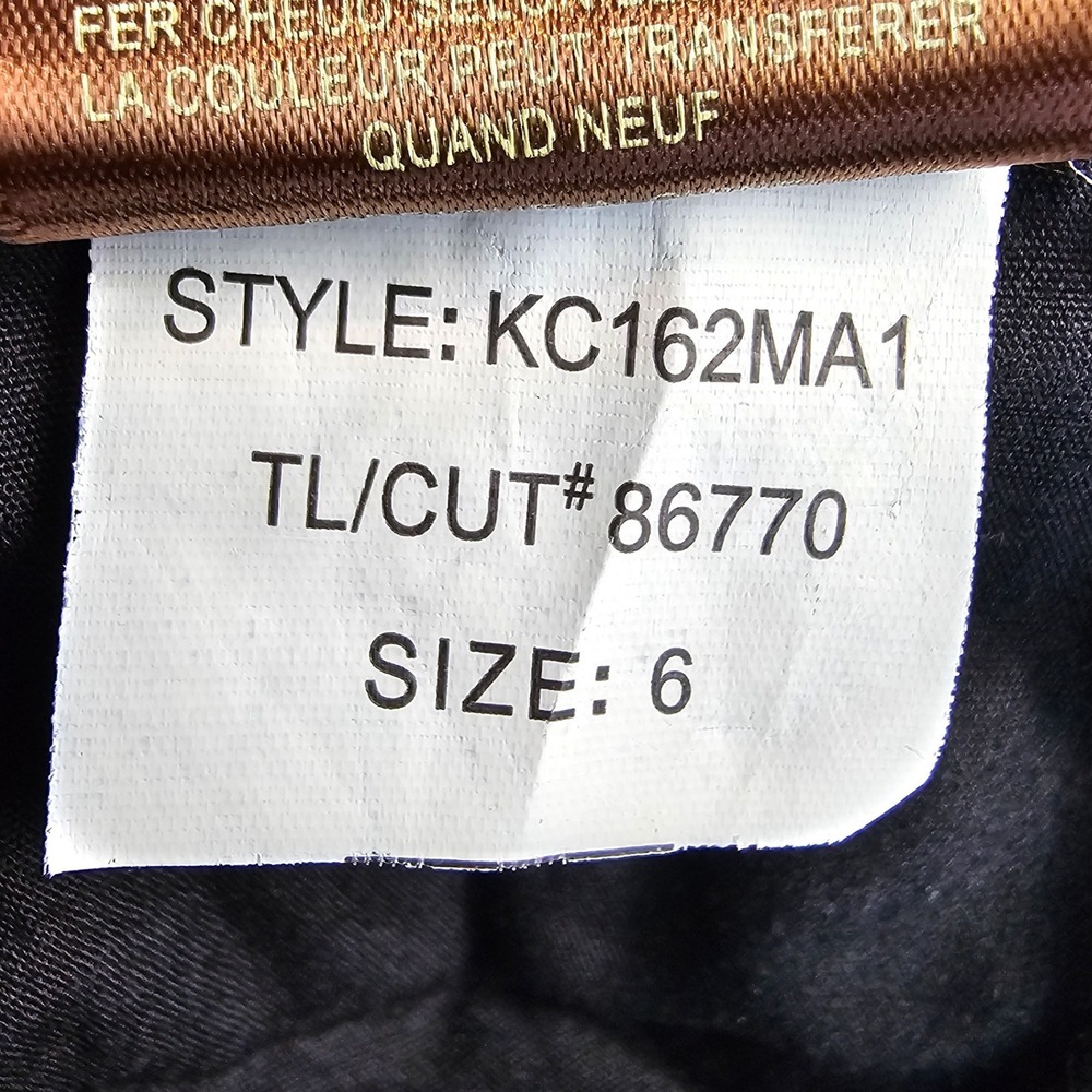 Kut From The Kloth Natalie Crop Jeans Women Size 6 Dark Wash Cuffed Denim - Picture 12 of 15
